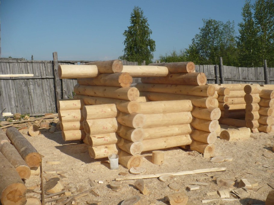 Рубленный туалет