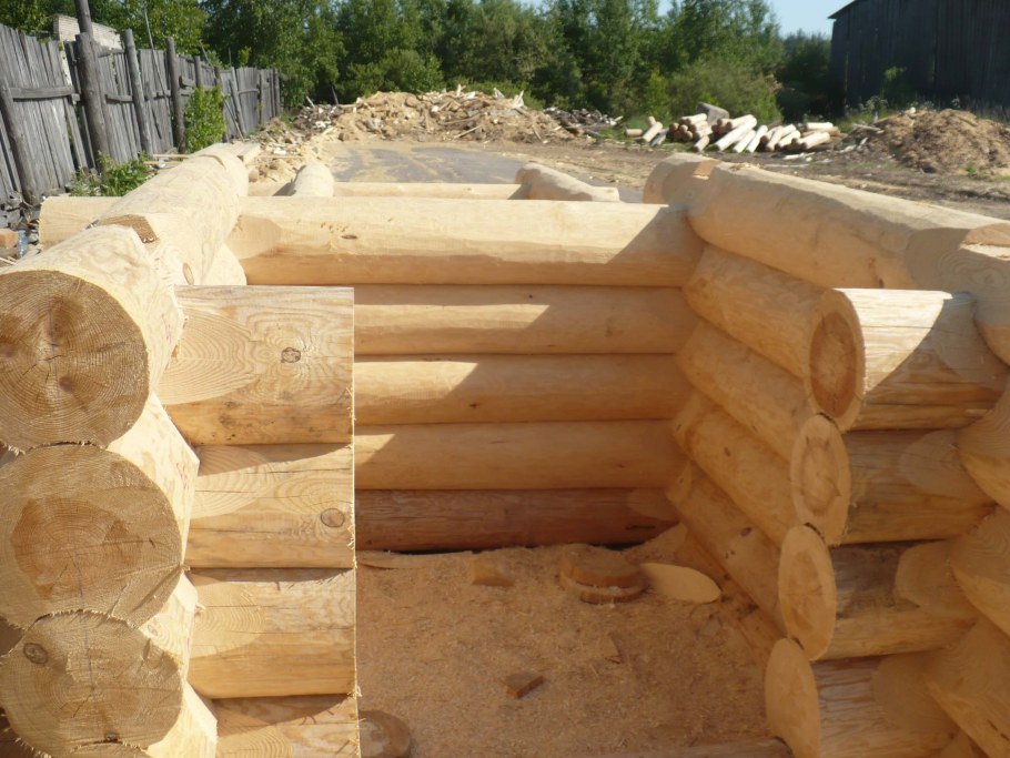 Туалет для дачи в диком стиле