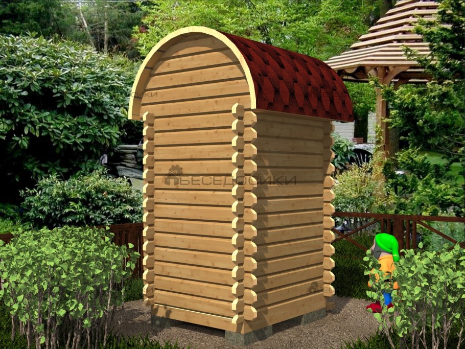 Хозблок с дровником 5х2