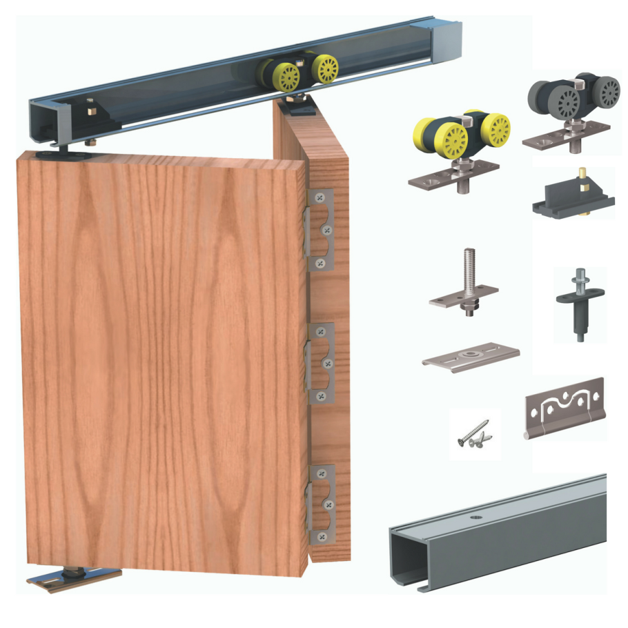 Комплект системы двери "книжка" SSC-D-100a