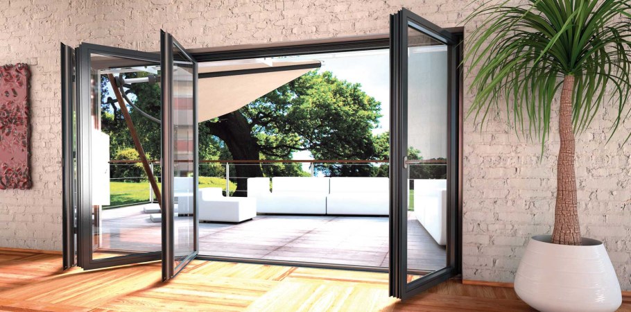 Шкаф со складными дверями