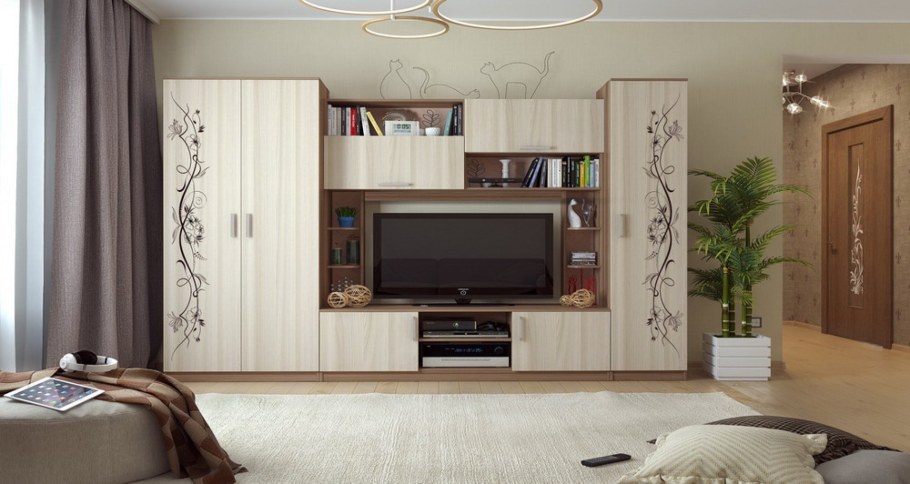 Стенка Орхидея фабрика миф