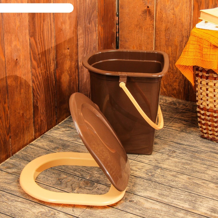 Ведро туалет 17л 1319