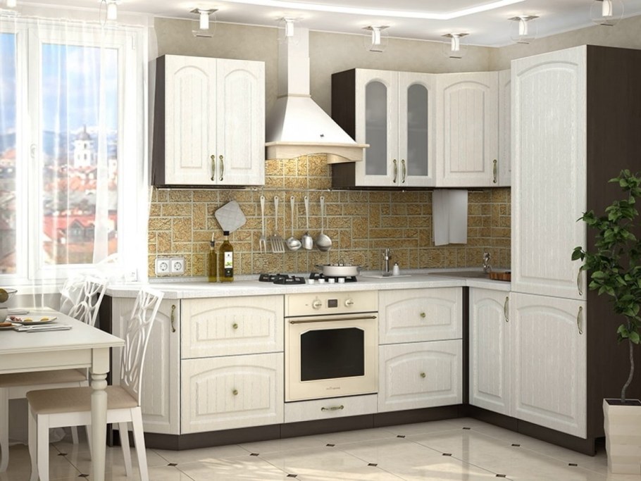 Кухня Вега салатовый металлик