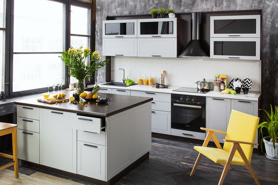 Кухня модульная Виктория Сандал белый