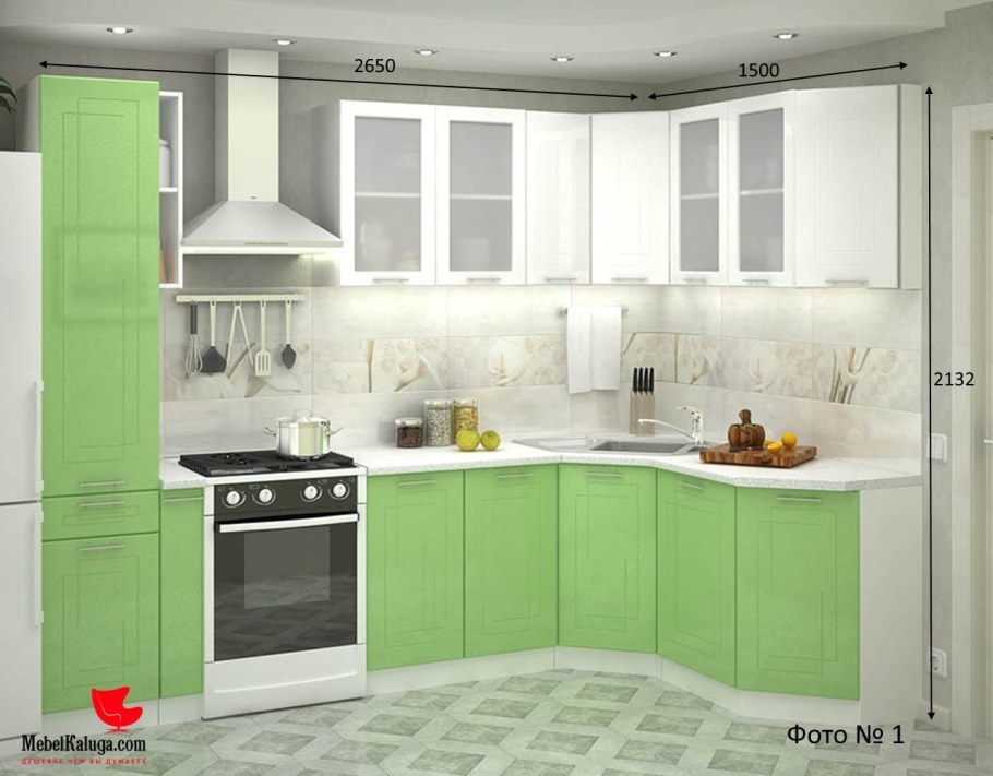 Кухня Глетчер маренго