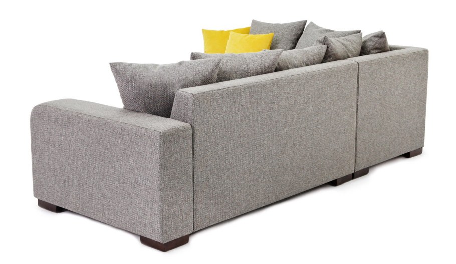 Изумрудный диван вид сзади