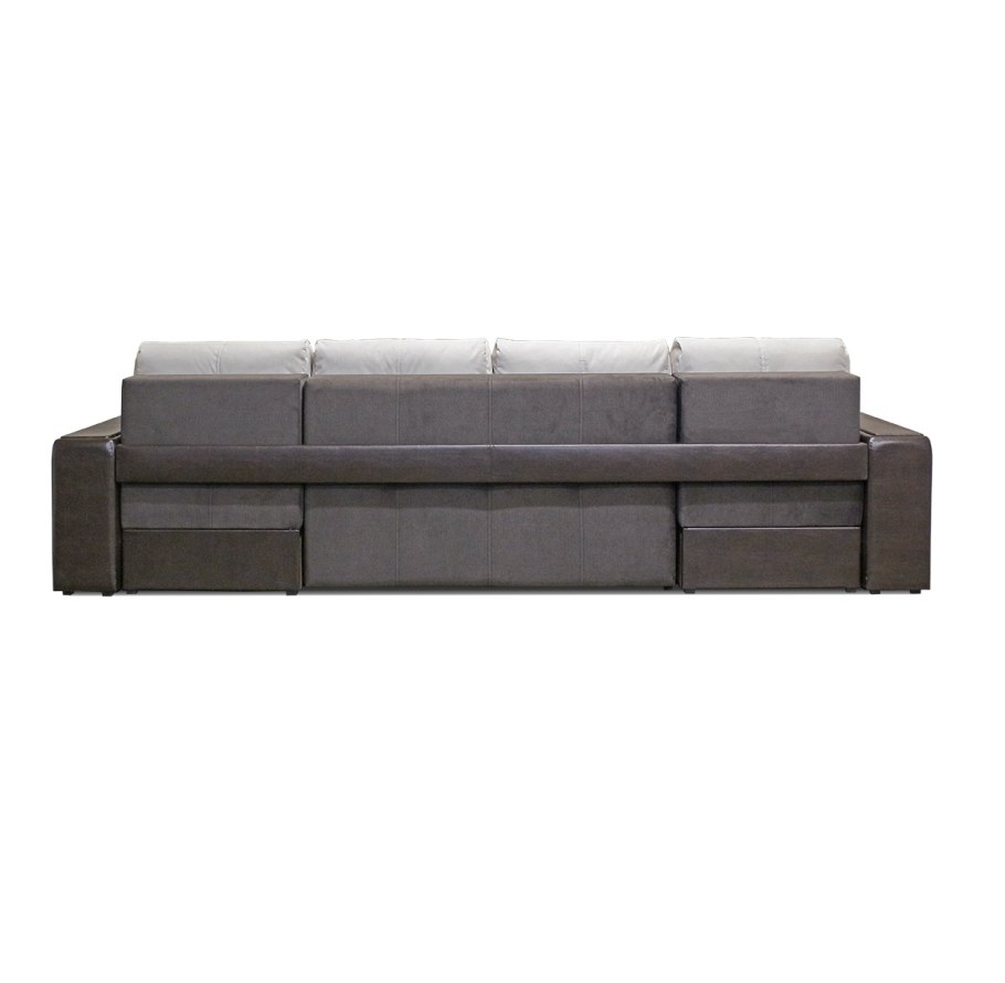 Угловой диван вид сзади