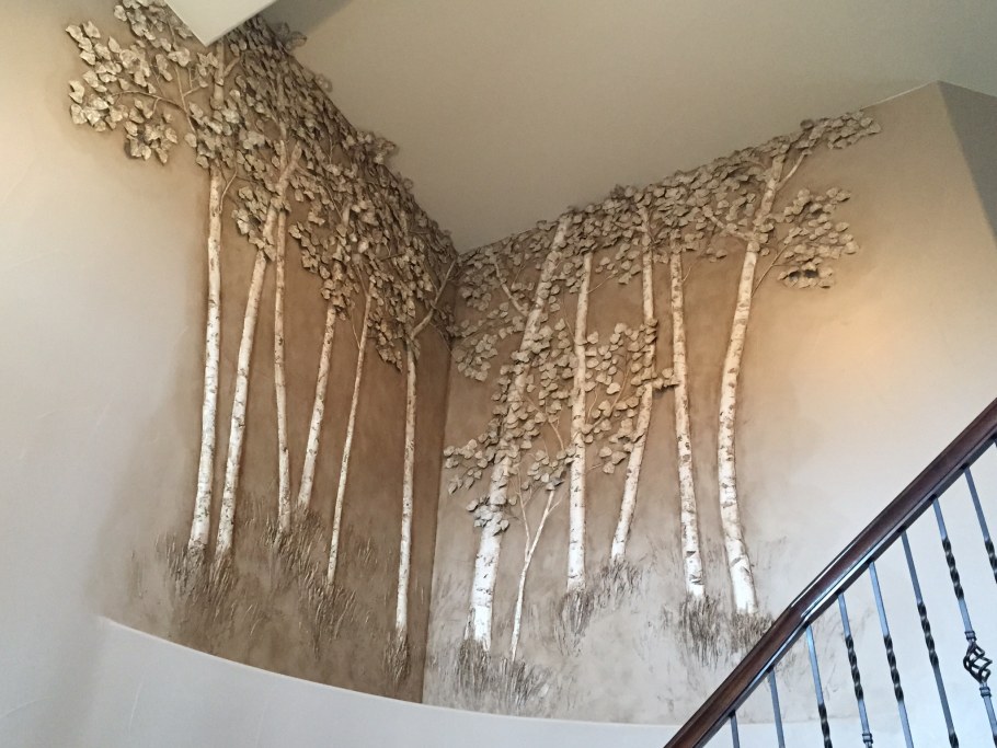 Художественная штукатурка стен своими руками