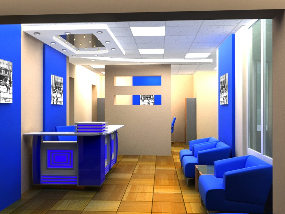 Внутренняя отделка офиса