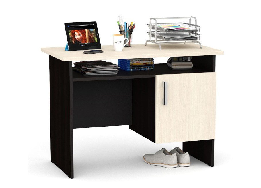 Мебель стол угловой компьютер CLP 3sz 124cm