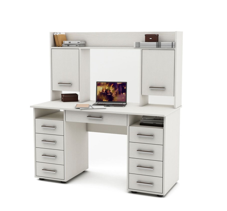 Компьютерный стол Сокол КСТ-105.1 венге/беленый дуб