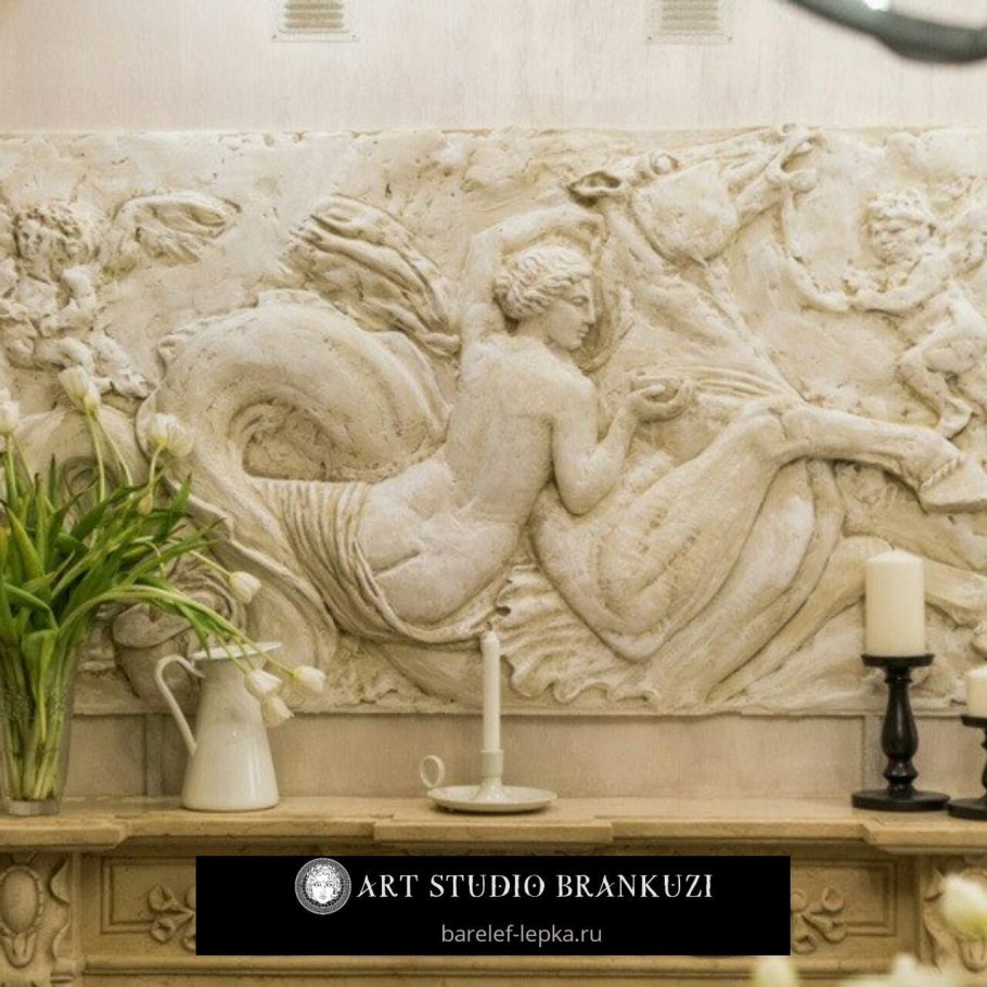 Барельеф фрески Barokko