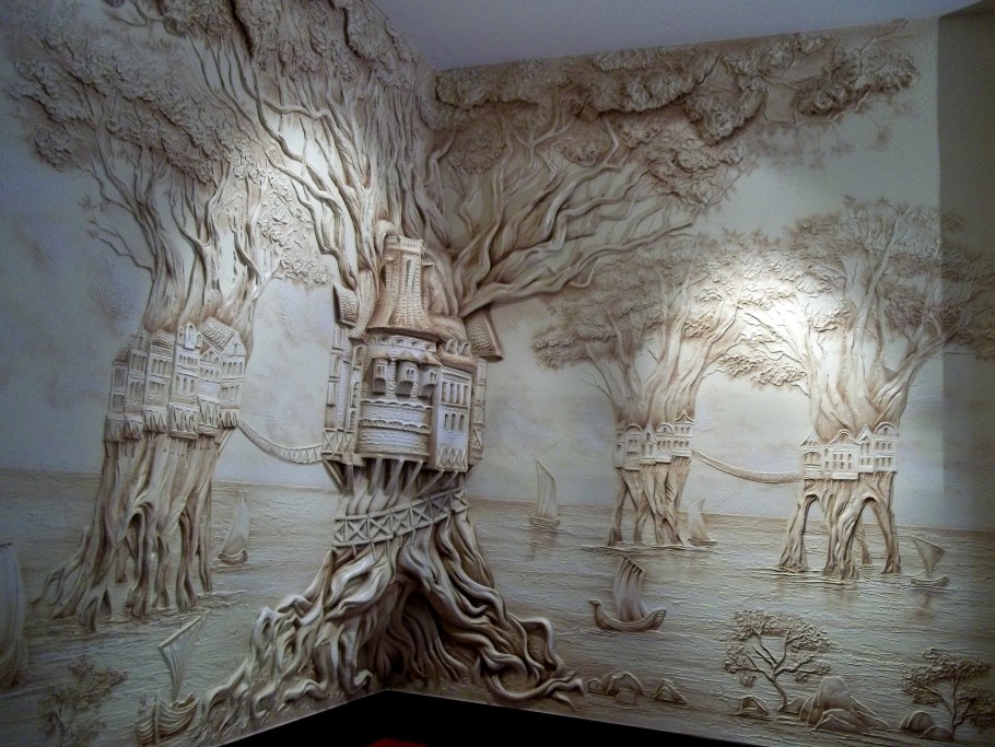 Барельеф в детской