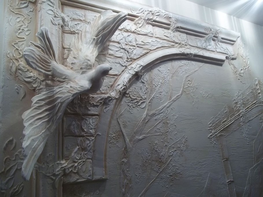 Барельеф с натуры Шубин