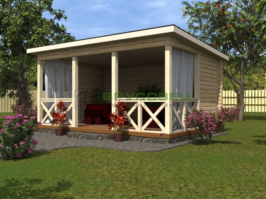 Модель беседки "Грин Вуд"