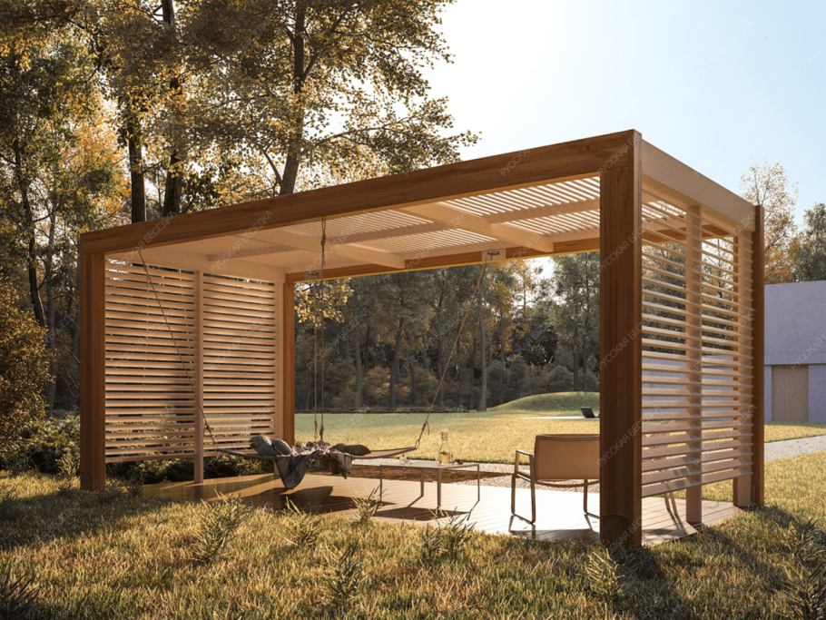 Каркас беседки 3на4