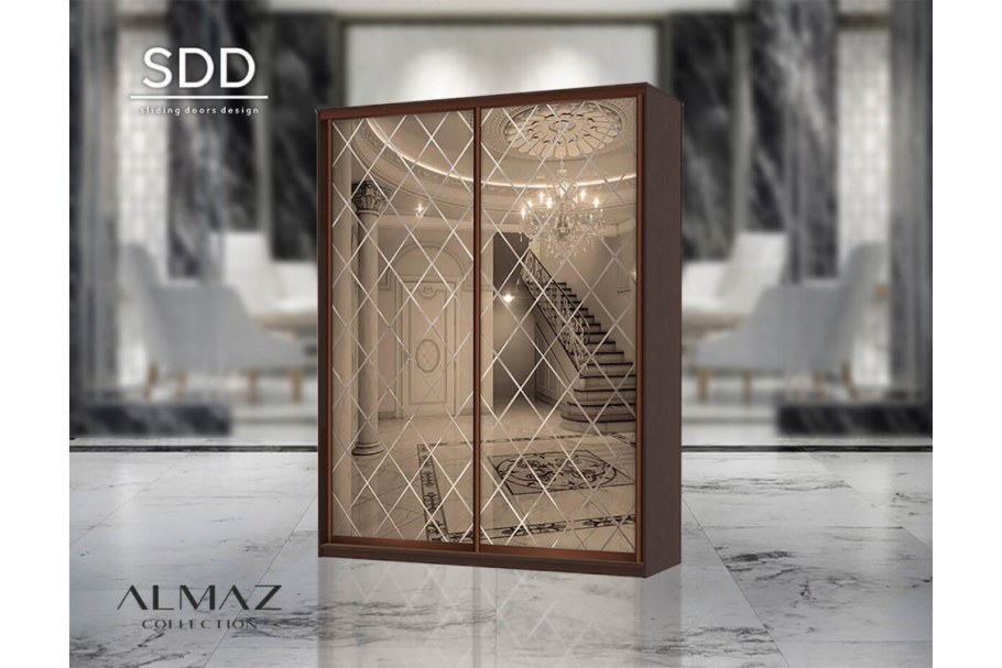 Алмазная гравировка на зеркале