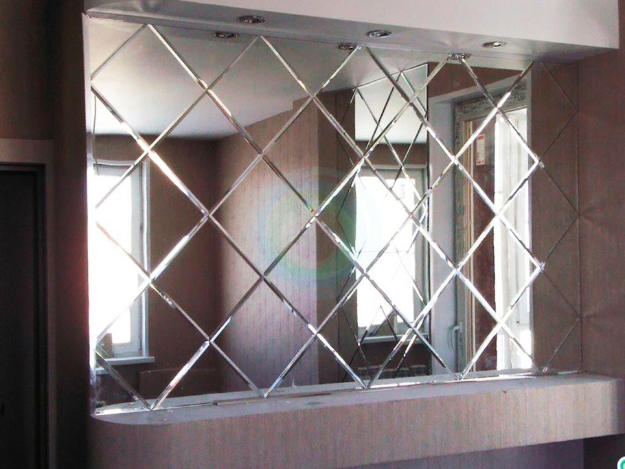 Зеркало 01 00269 с фацетом Crystalline