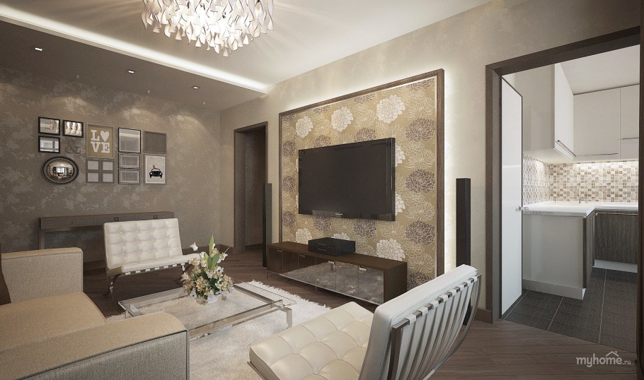 Гостиная п 44 трешка