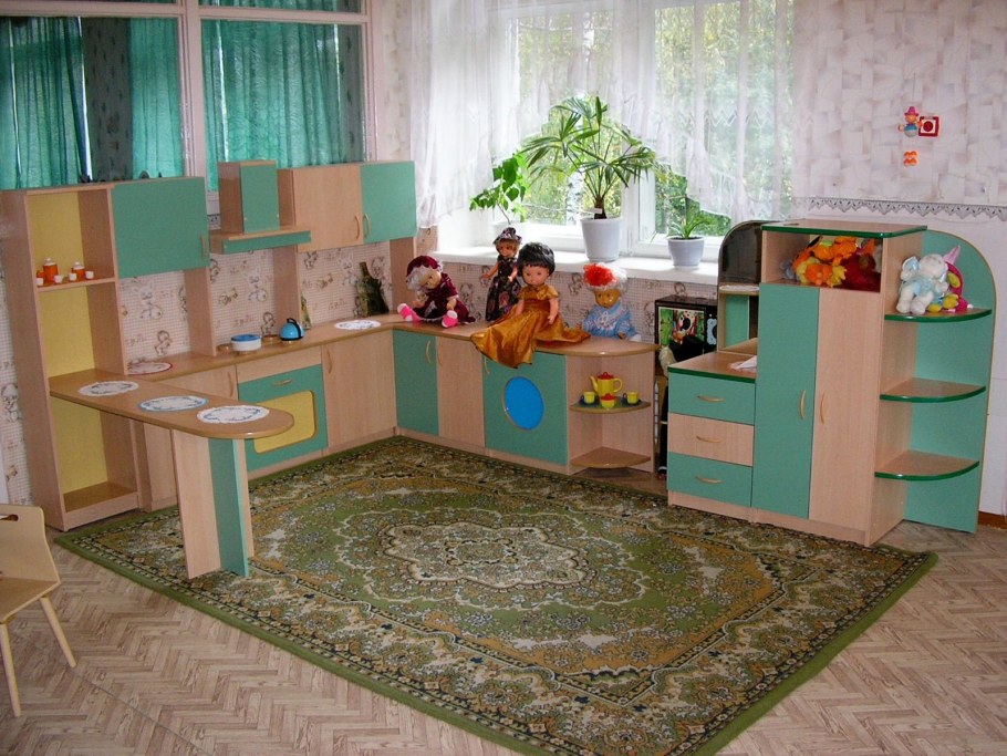 Зоны в детском саду