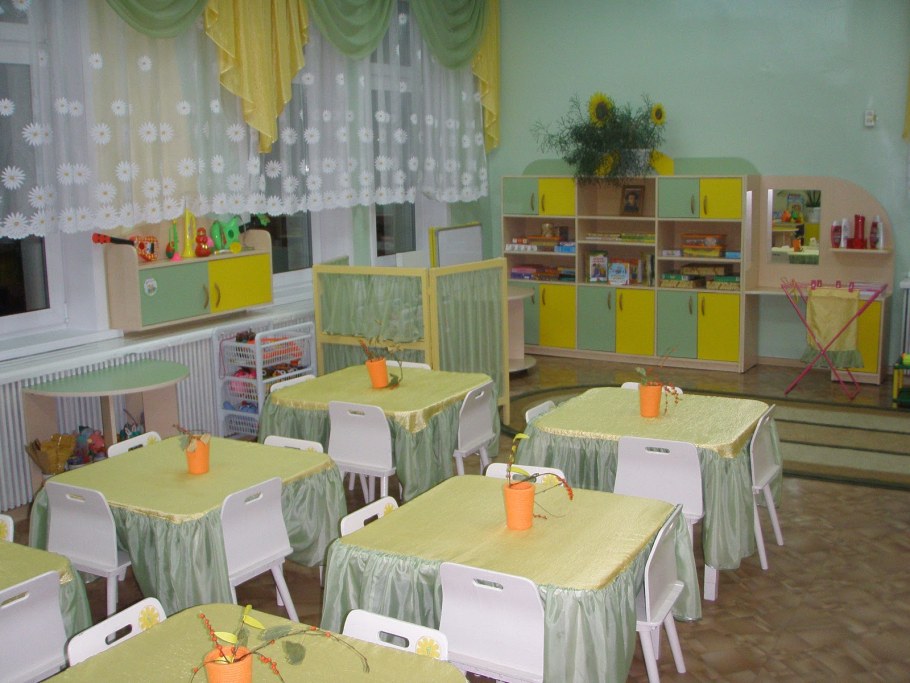 Детский сад интерьер 3д модель