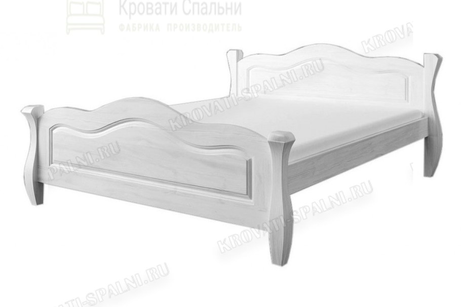 Кровать сосна деревянные 140 Виктория производитель