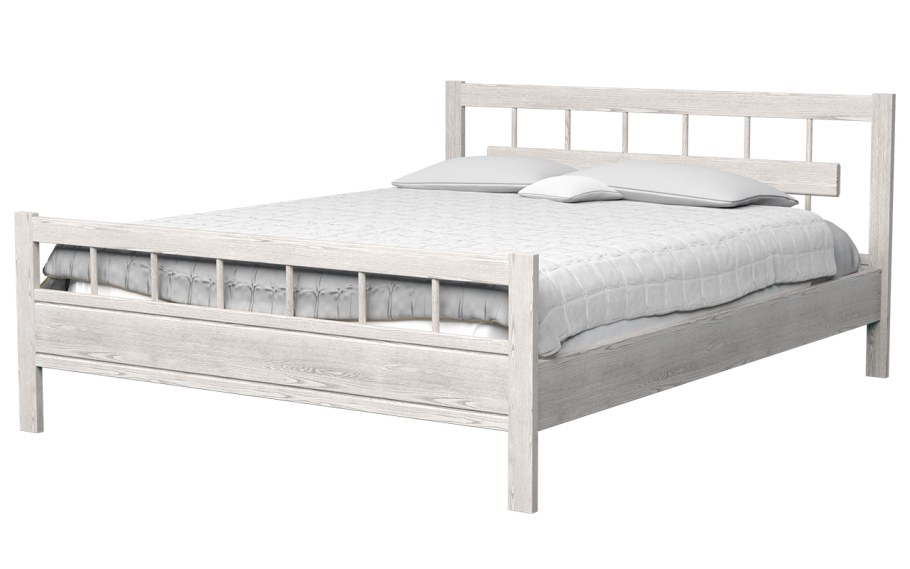 Кровать Валенсия - 200x120 сосна массив каркас
