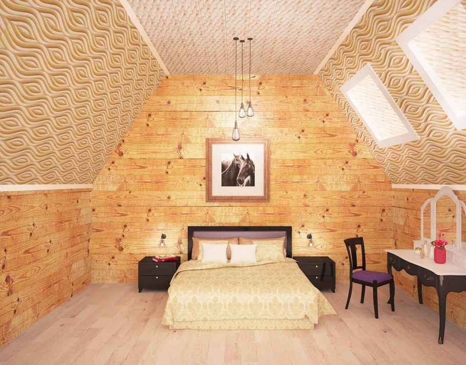 Обшивка стен МДФ панелями