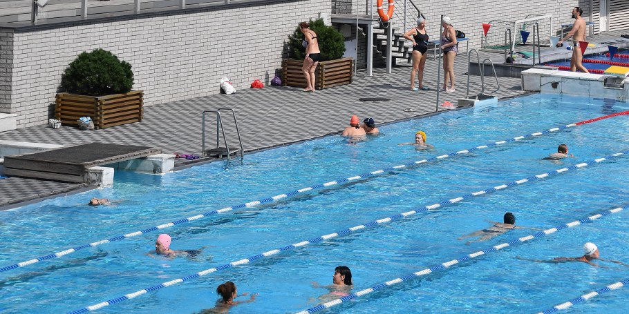 Московский Олимпийский центр водного спорта открытый бассейн