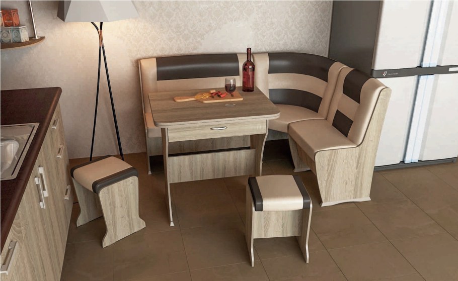 Кухонный уголок Бастион п п