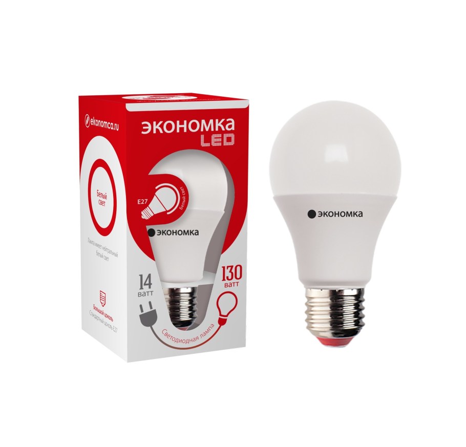 Лампа светодиодная космос 4500k, e27, a60, 9вт