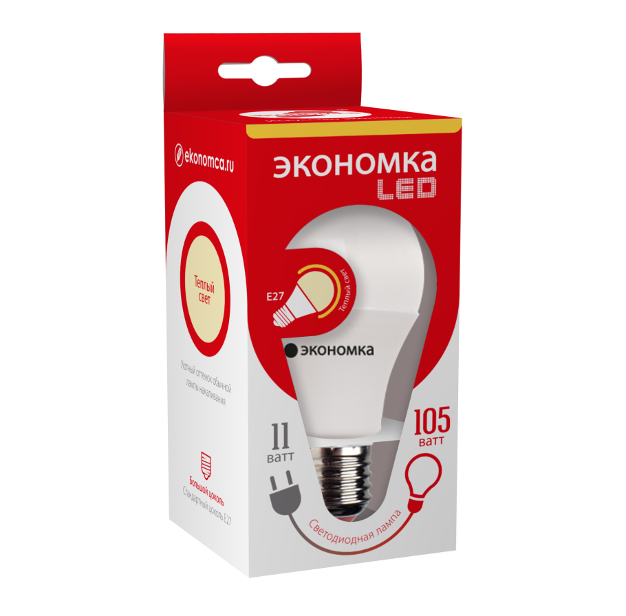 Лампа светодиодная Эра б0017200, e27, a55, 7вт