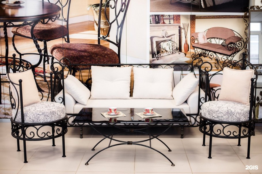 Темир стол стуллар расми