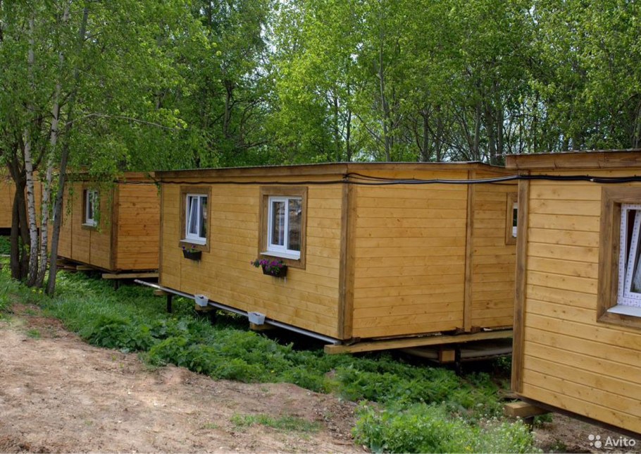 Дом из вагончиков