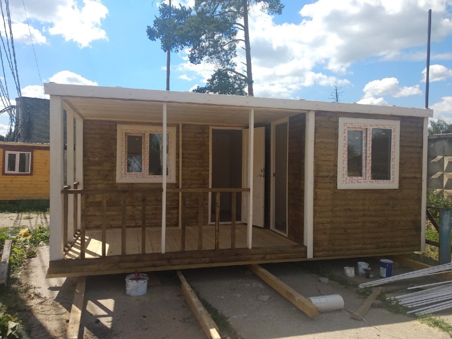 Садовый домик 7х4,6м "Розендаль"