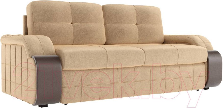 Диван Бостон флок серый