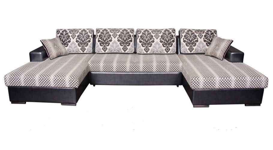 Диван угловой Амстердам next цвет серо-бежевый