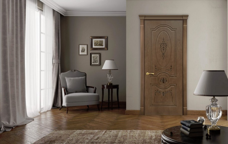 Двери Волховец Quadro в интерьере