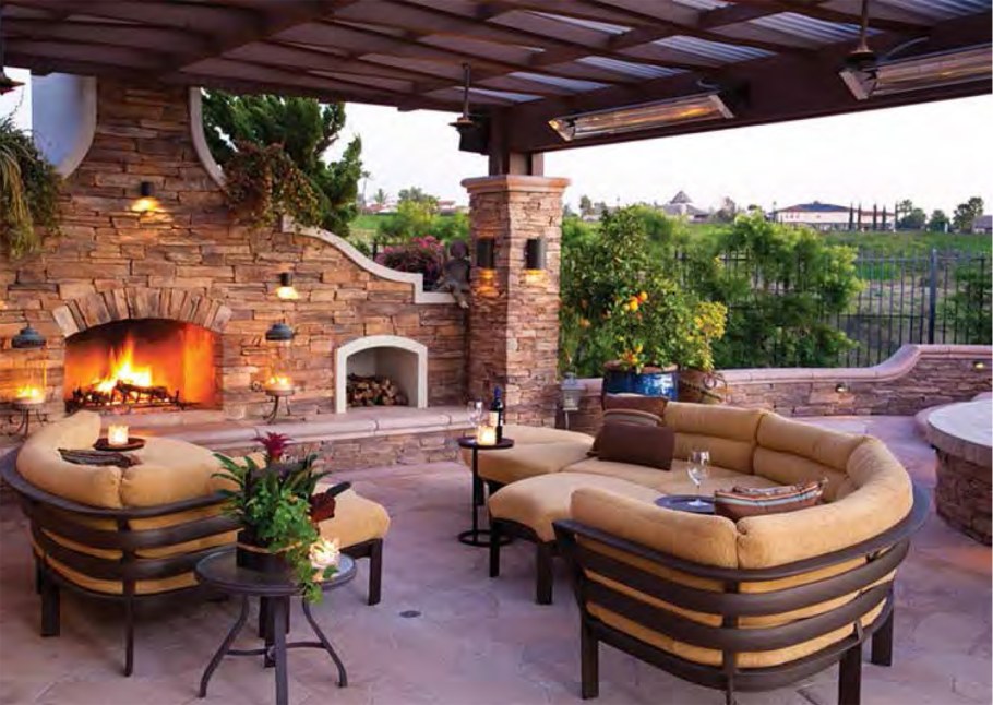 Летняя беседка пергола