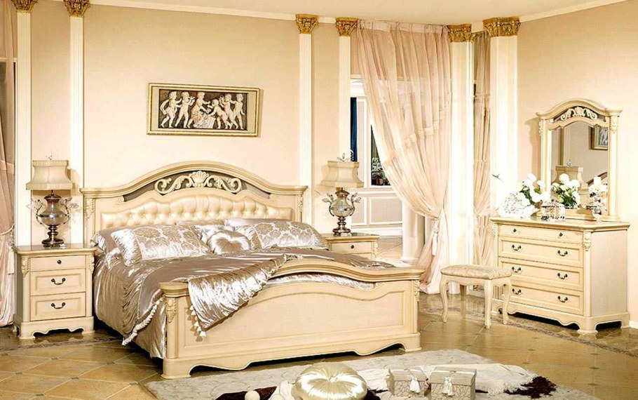 Мебель для спальни в классическом стиле