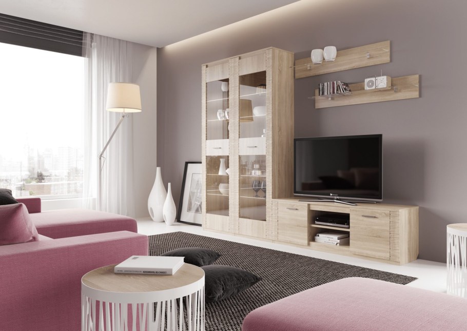 Гостиная "Элана" дуб сонома