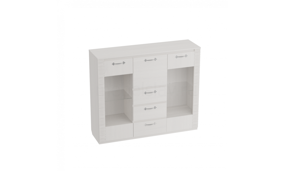 Тумба ТВ Элана бодега белая