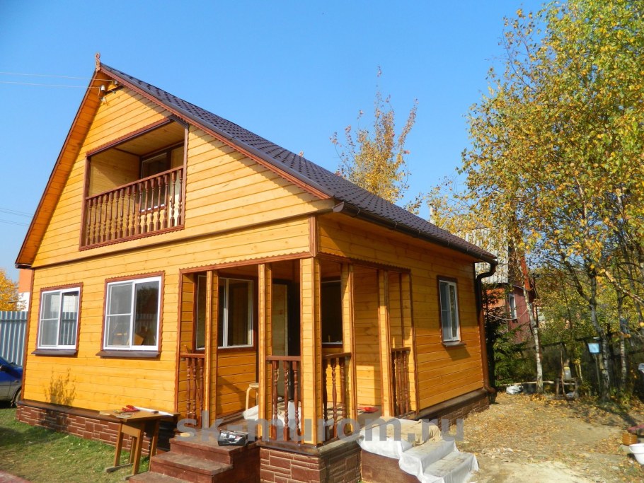 Пристройка к деревянному дому