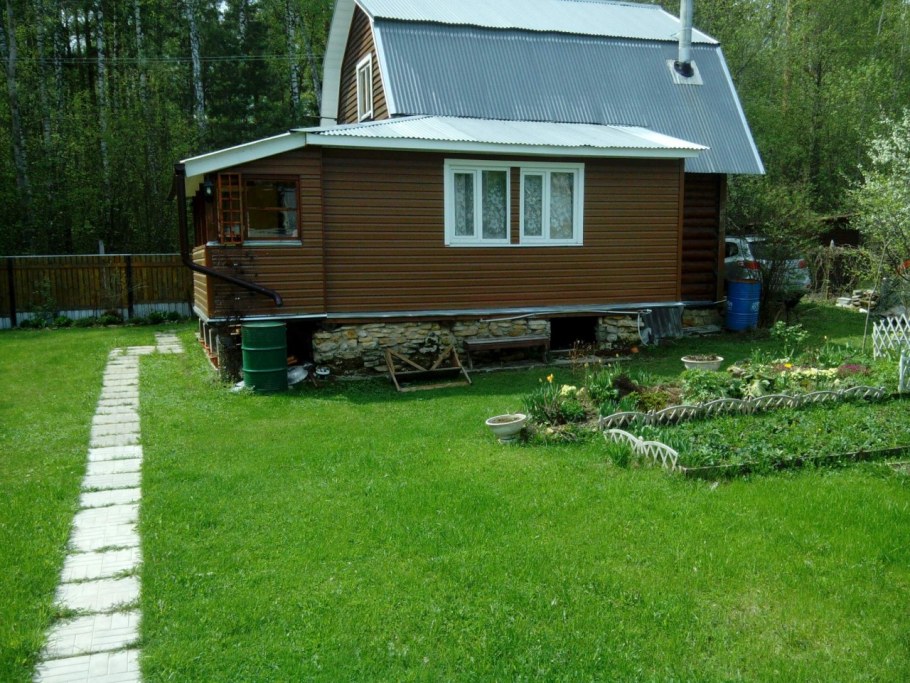 Деревянная терраса к дому