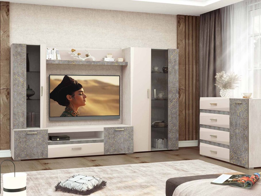 Стенка фреска Давита мебель