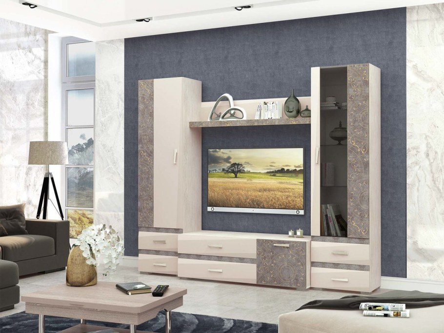 Стенка фреска Давита мебель