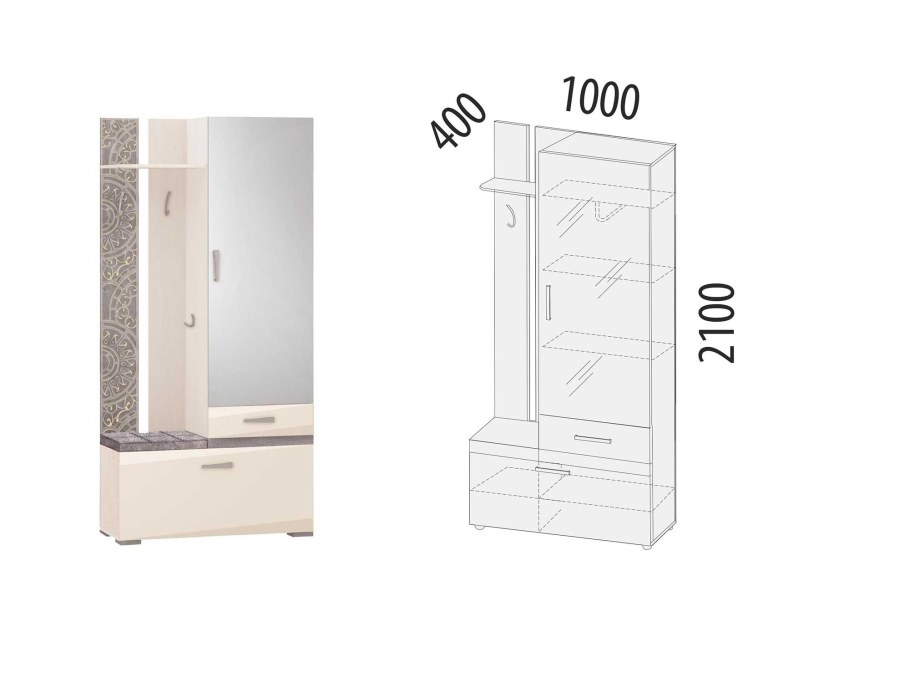 Фрески на мебели