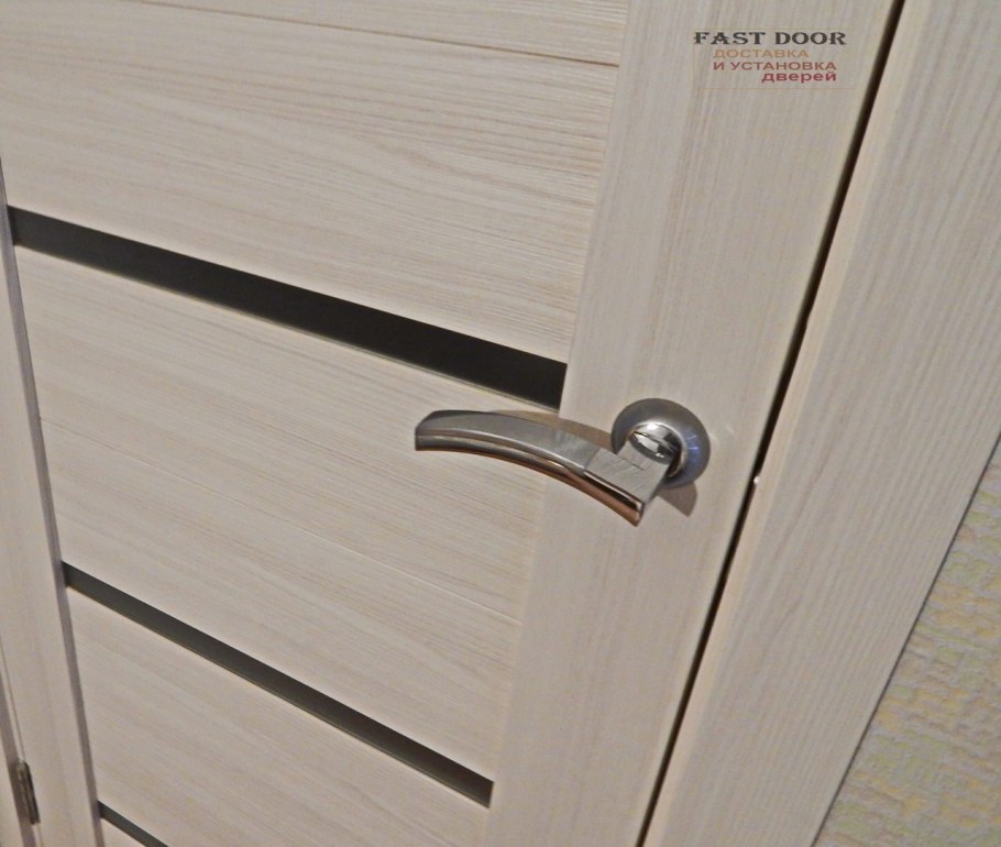 Дверь Кельн экошпон серый кедр