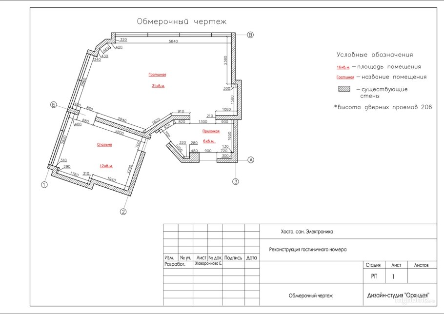 Как выглядят окна и двери на чертежах